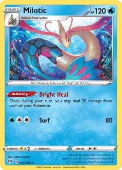 Milotic Darkness Ablaze