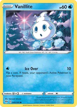 Vanillite Darkness Ablaze