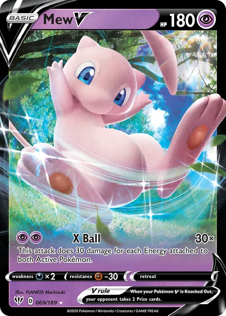 Mew V Darkness Ablaze 69