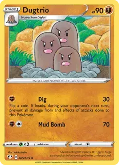 Dugtrio Darkness Ablaze