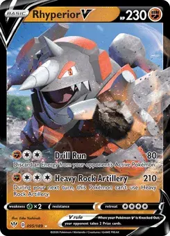 Rhyperior V Darkness Ablaze
