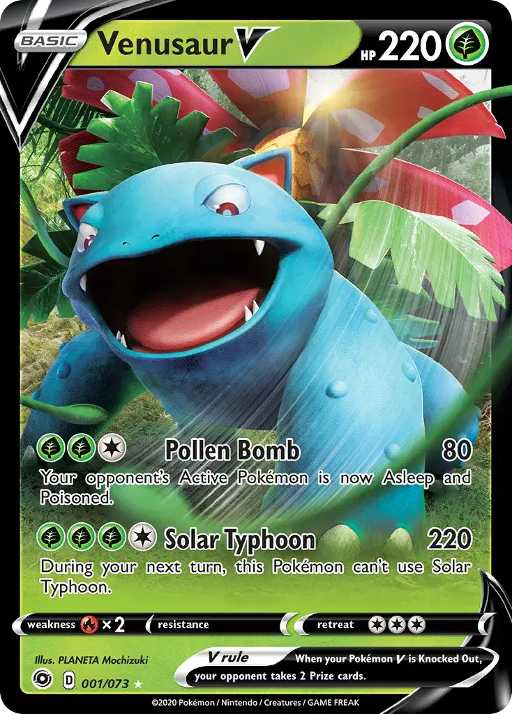 Venusaur V Champion's Path 1