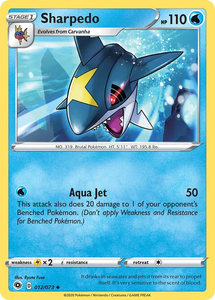 Sharpedo Champion's Path 12
