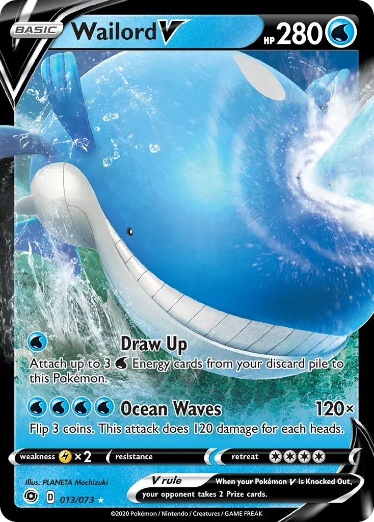 Wailord V Champion's Path 13