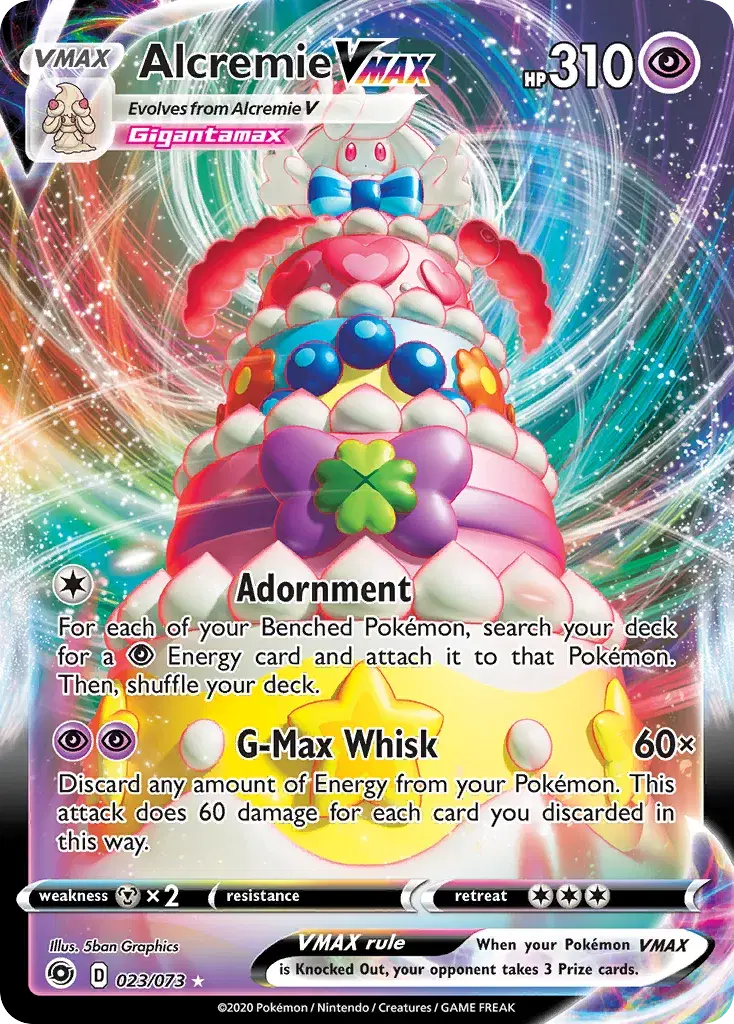 Alcremie VMAX Champion's Path 23