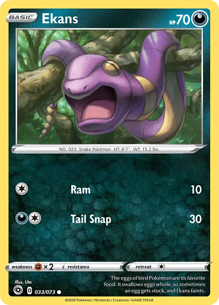 Ekans Champion's Path 33