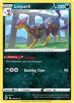 Liepard Champion's Path