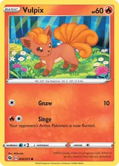 Vulpix Champion's Path