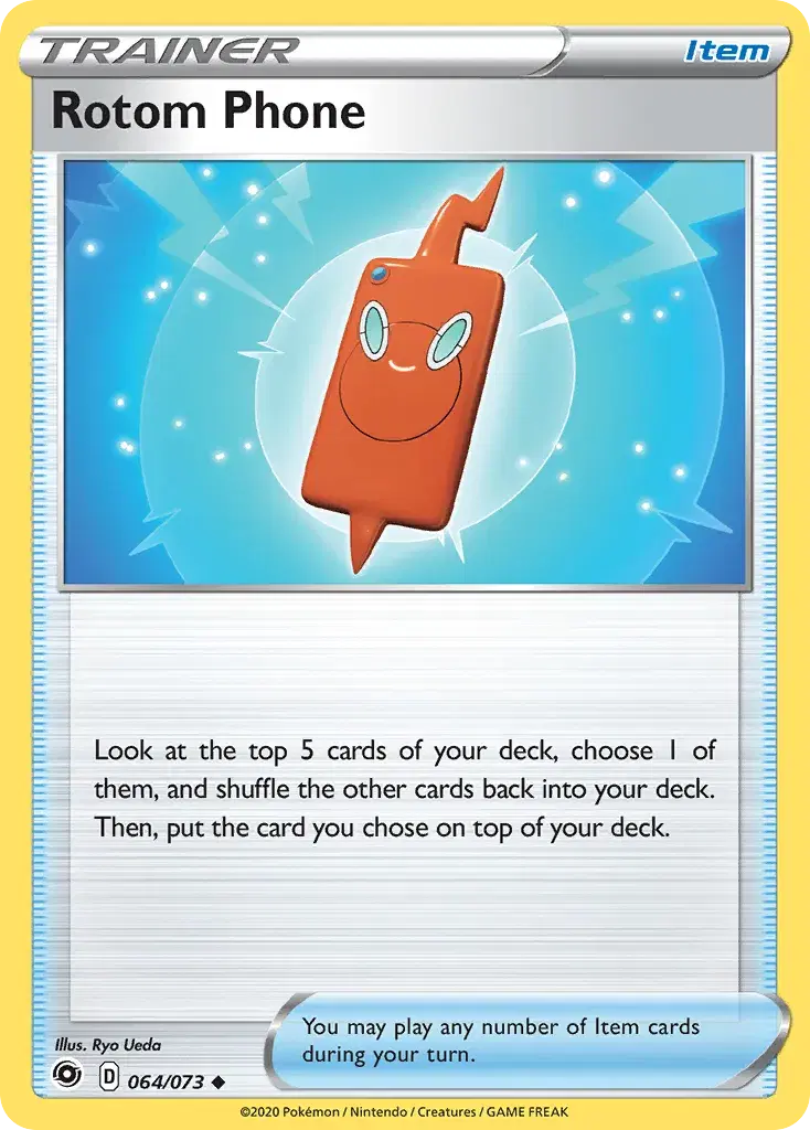 Rotom Phone Champion's Path 64