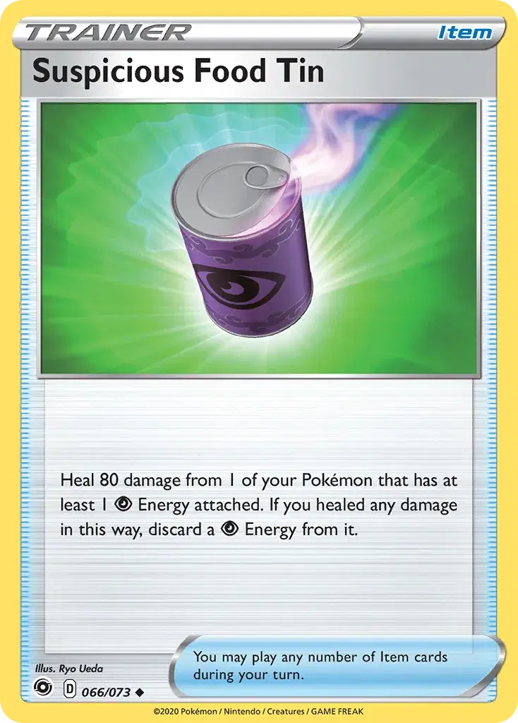 Suspicious Food Tin Champion's Path 66