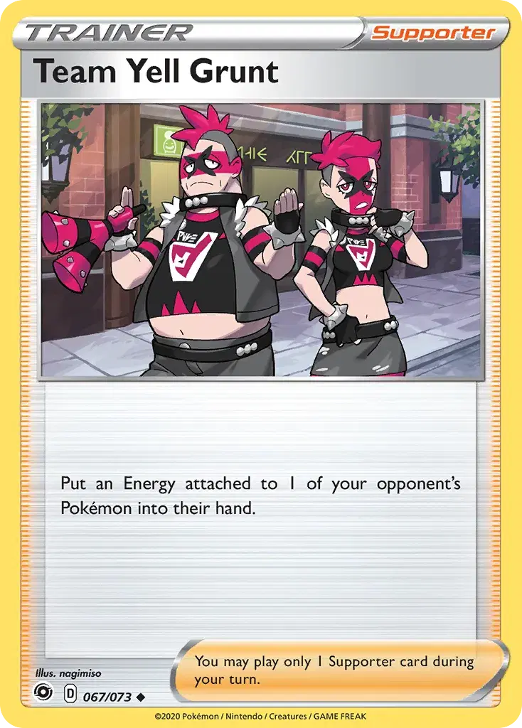 Team Yell Grunt Champion's Path 67