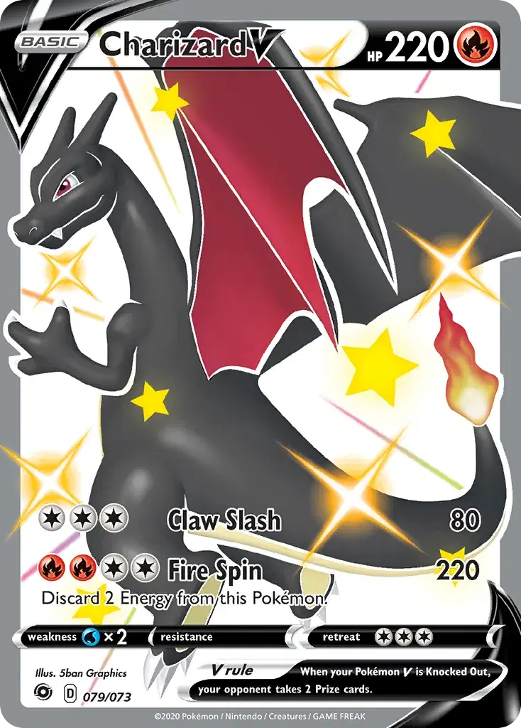 Charizard V Champion's Path 79