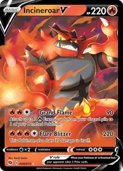 Incineroar V Champion's Path