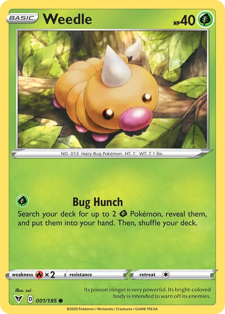 Weedle Vivid Voltage 1
