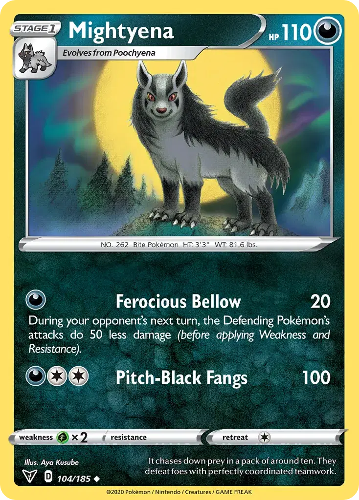 Mightyena Vivid Voltage 104