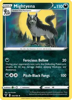 Mightyena Vivid Voltage
