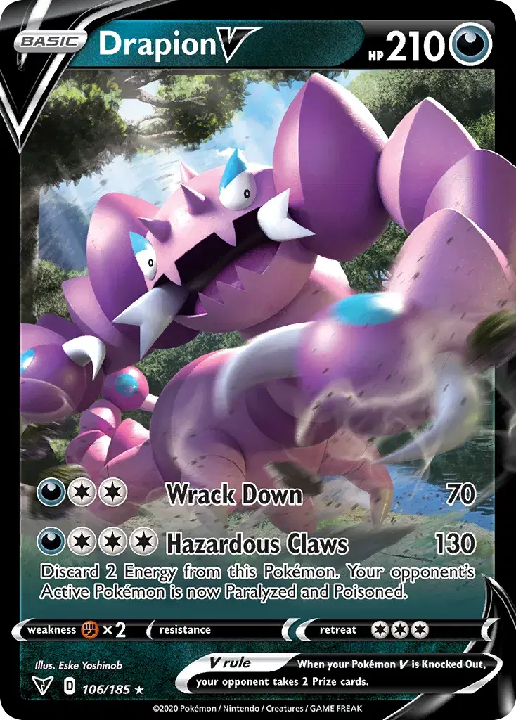 Drapion V Vivid Voltage 106