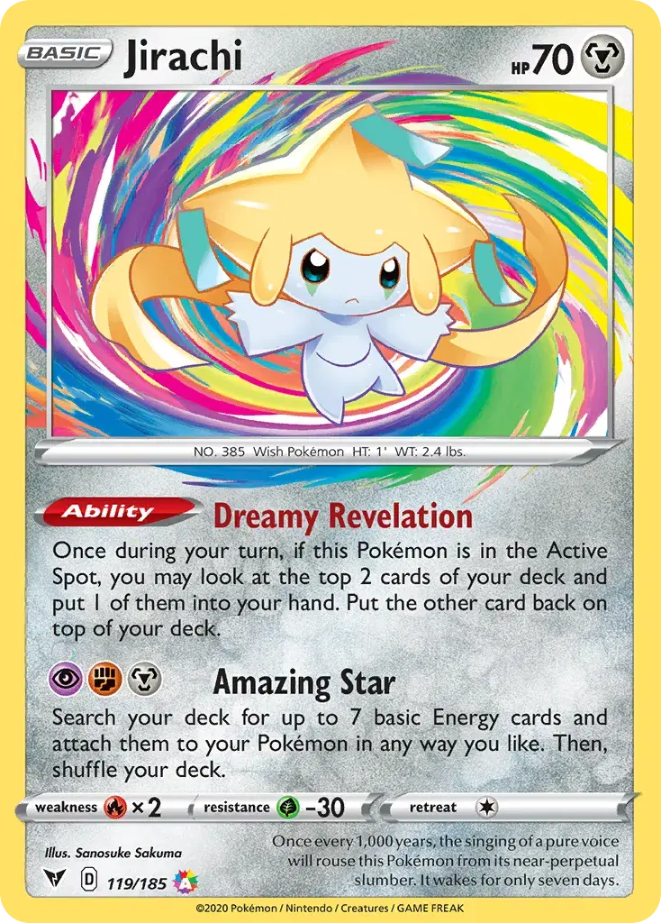 Jirachi Vivid Voltage 119