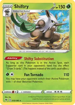 Shiftry Vivid Voltage