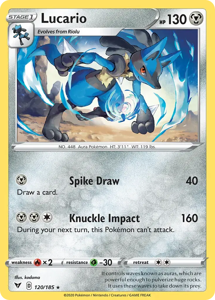 Lucario Vivid Voltage 120