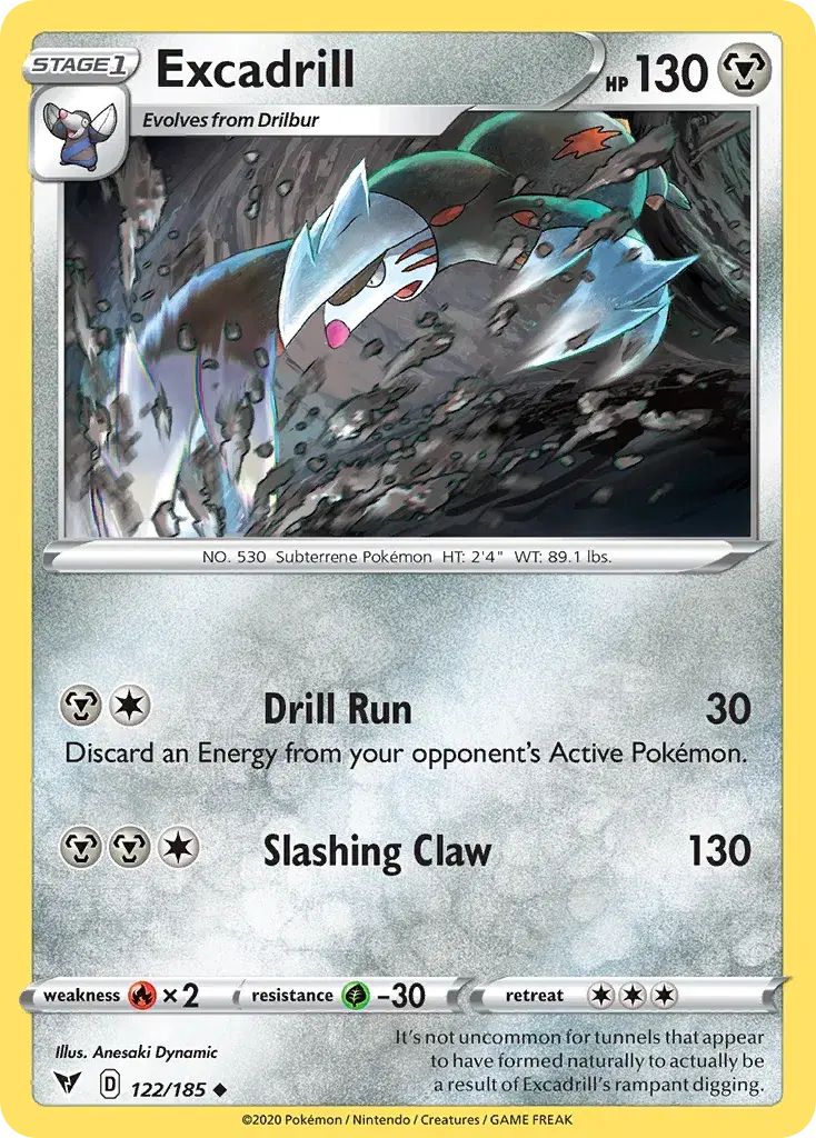 Excadrill Vivid Voltage 122