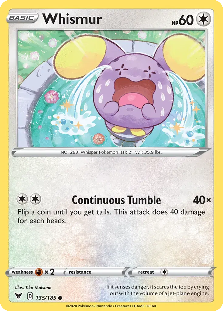 Whismur Vivid Voltage 135