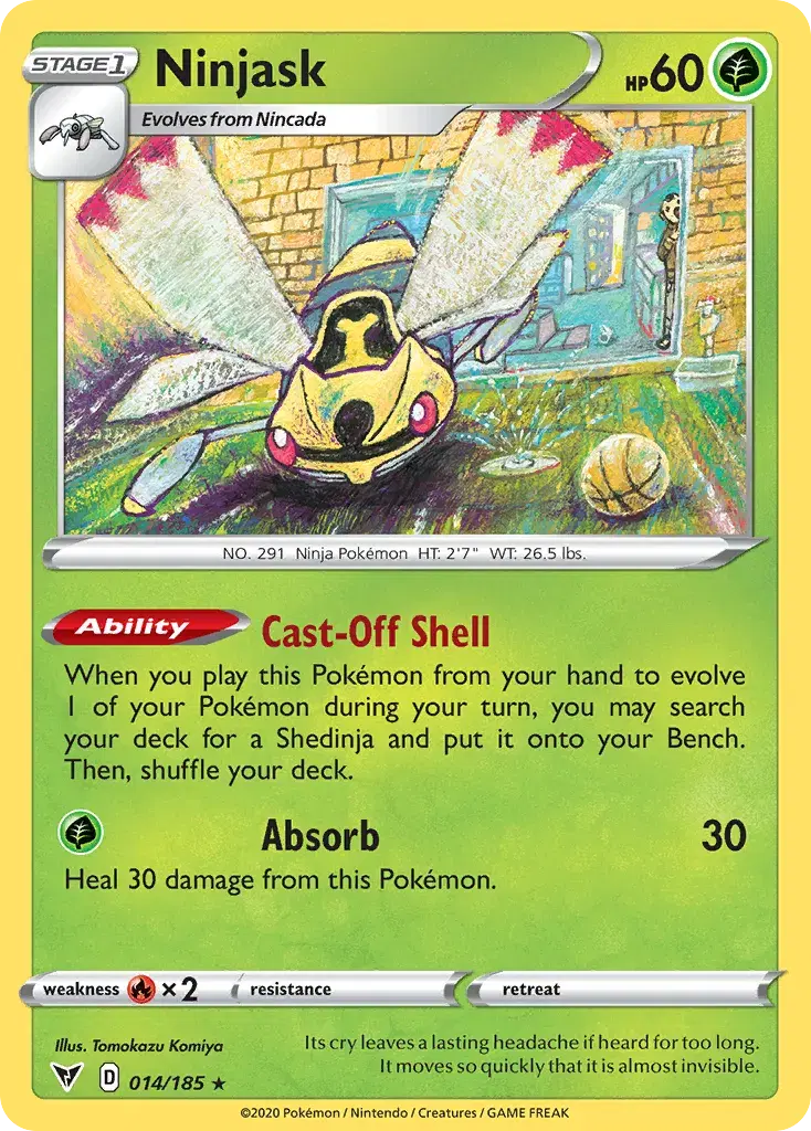 Ninjask Vivid Voltage 14