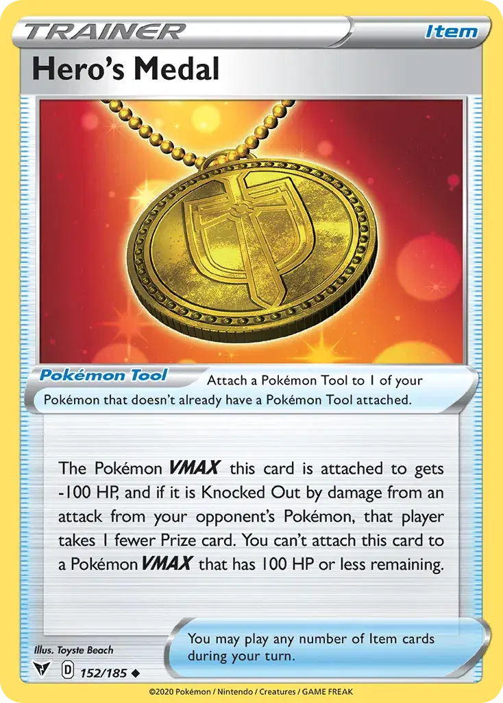 Hero's Medal Vivid Voltage 152