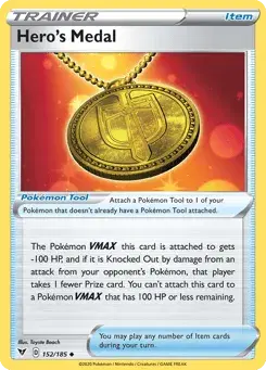 Hero's Medal Vivid Voltage