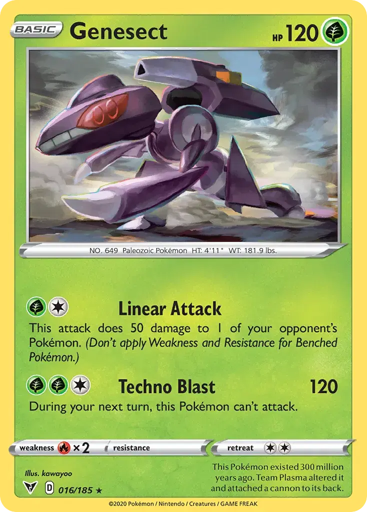 Genesect Vivid Voltage 16
