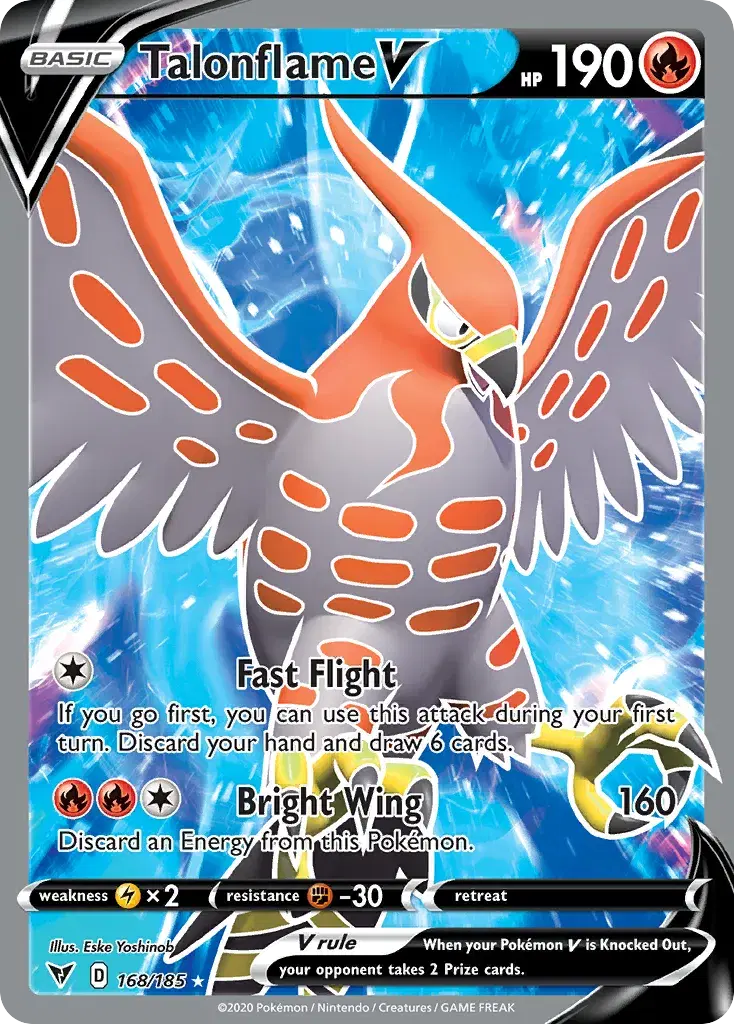 Talonflame V Vivid Voltage 168