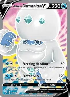 Galarian Darmanitan V Vivid Voltage