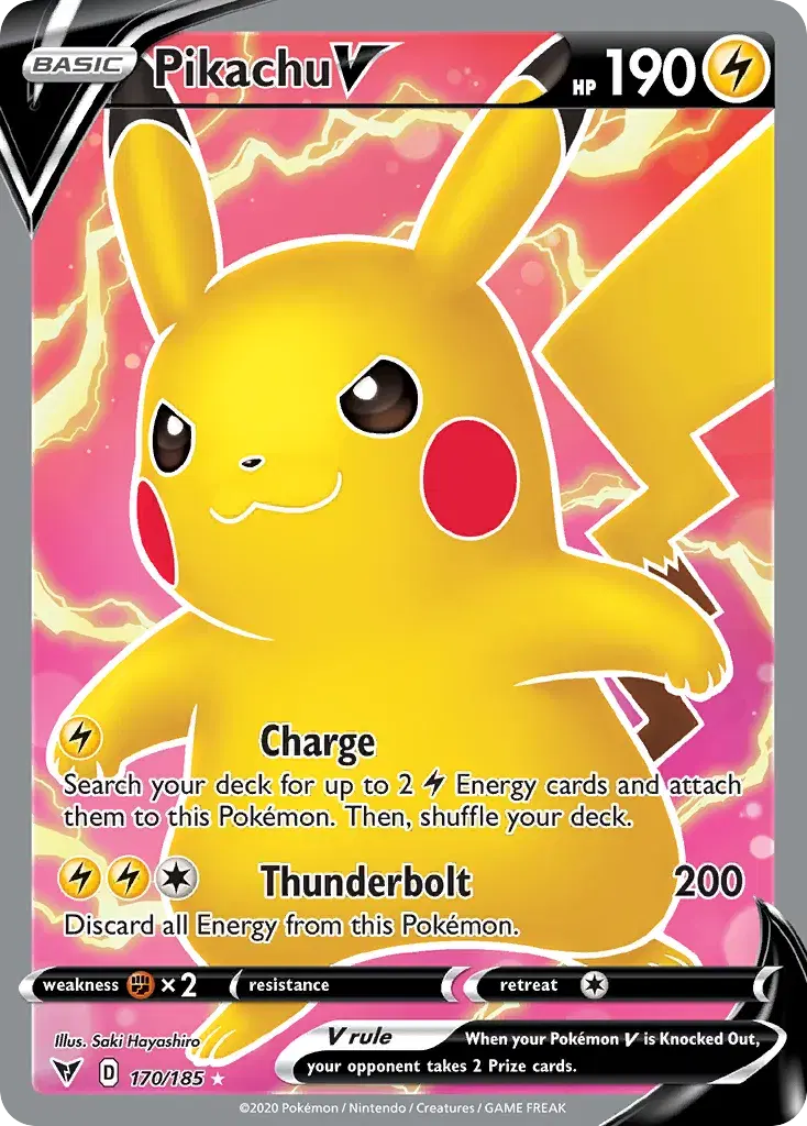 Pikachu V Vivid Voltage 170