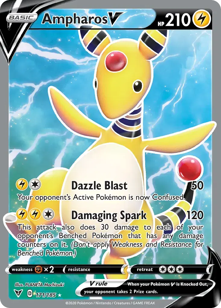Ampharos V Vivid Voltage 171