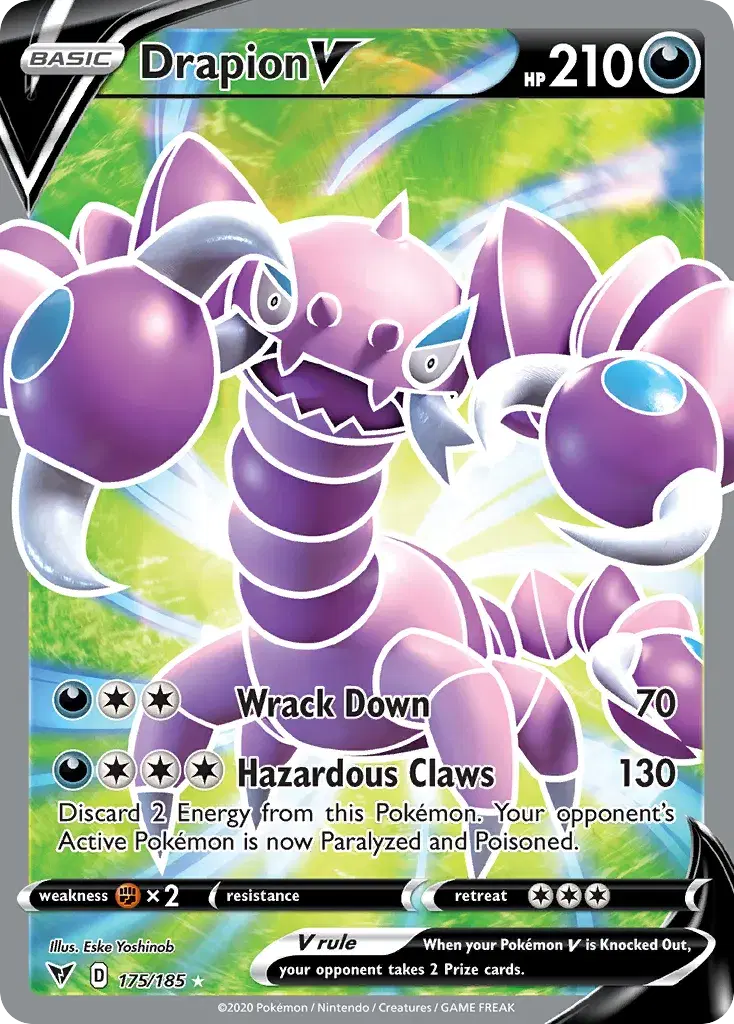Drapion V Vivid Voltage 175