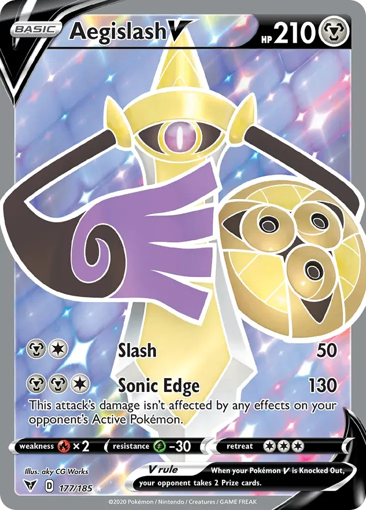 Aegislash V Vivid Voltage 177