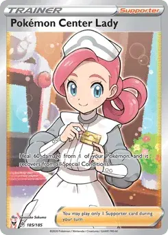 Pokémon Center Lady Vivid Voltage