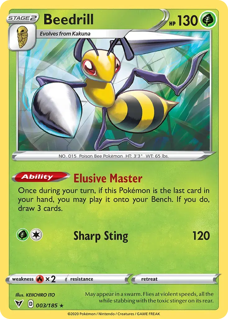 Beedrill Vivid Voltage 3