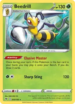 Beedrill Vivid Voltage
