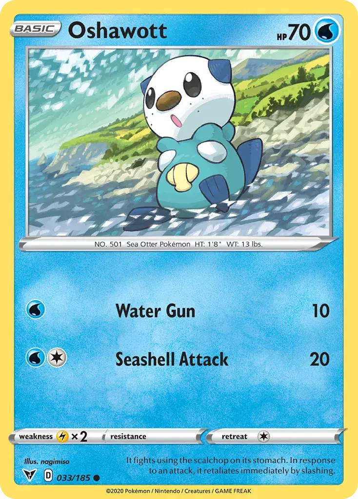 Oshawott Vivid Voltage 33