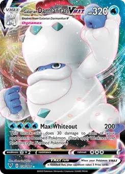 Galarian Darmanitan VMAX Vivid Voltage