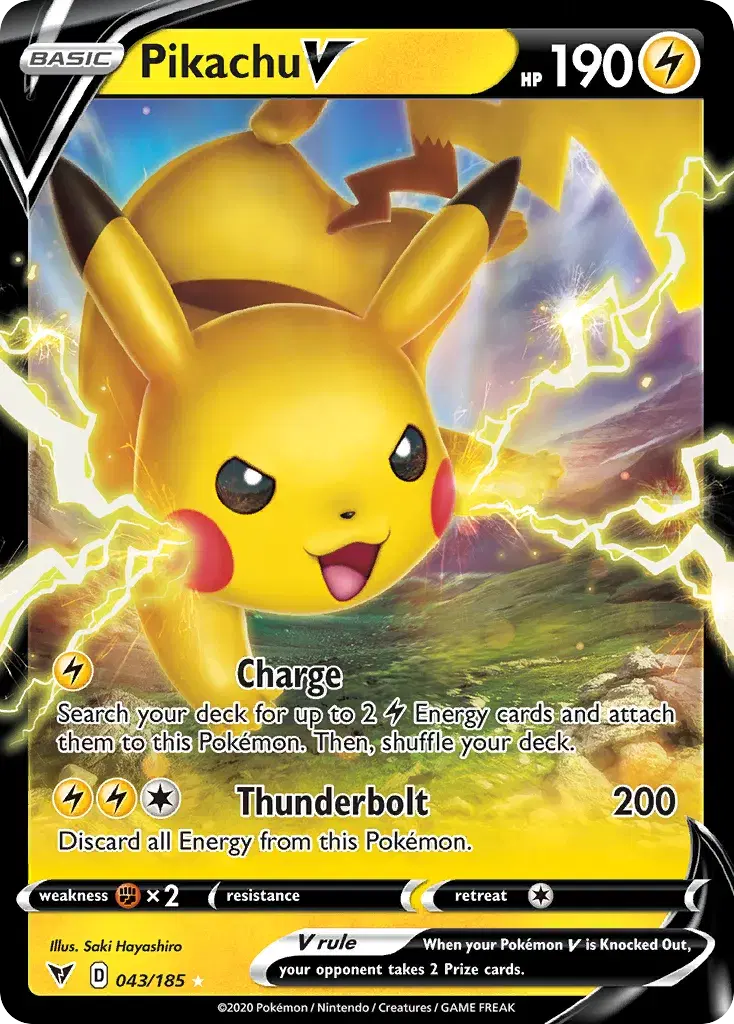 Pikachu V Vivid Voltage 43