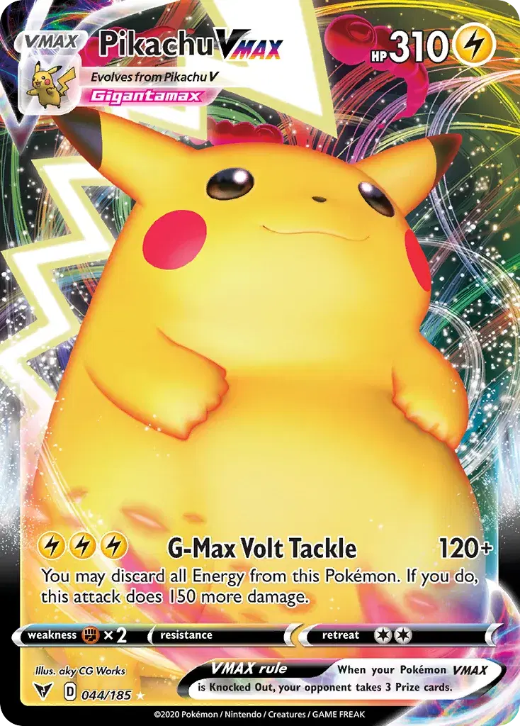 Pikachu VMAX Vivid Voltage 44