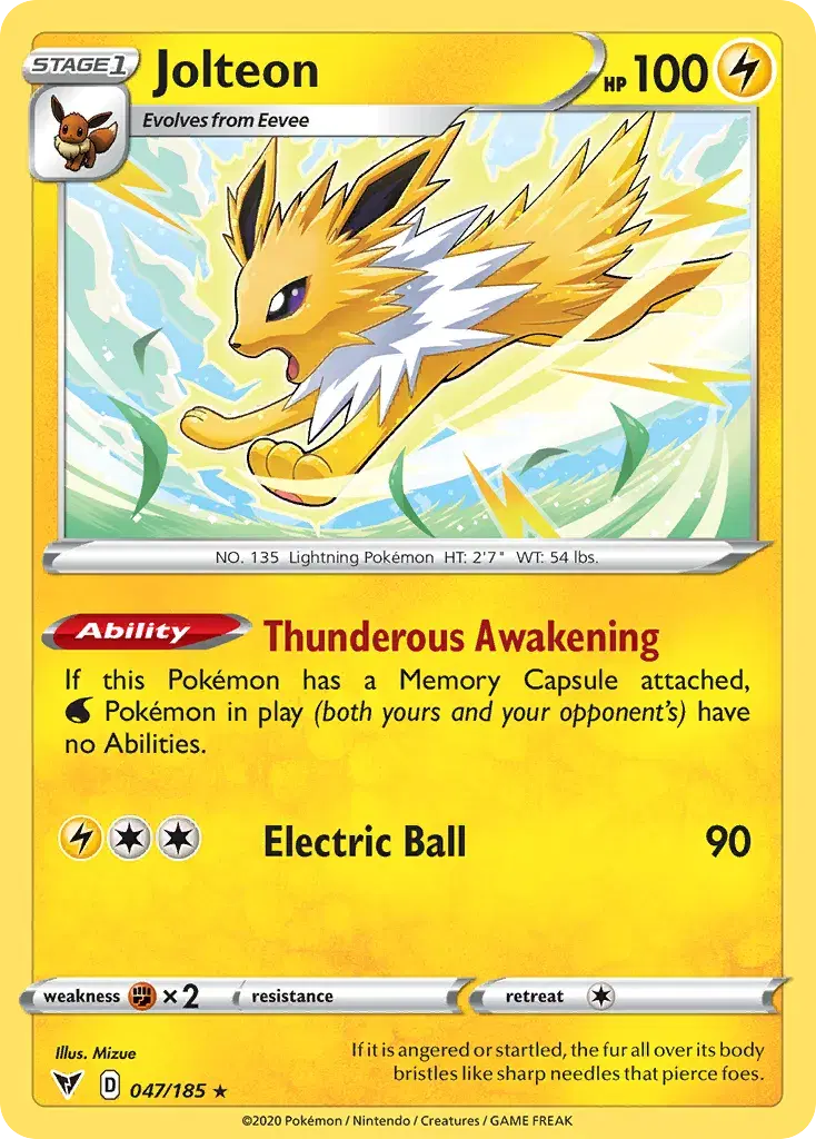 Jolteon Vivid Voltage 47