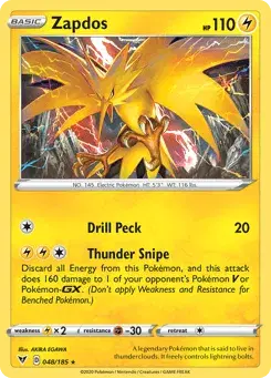 Zapdos Vivid Voltage