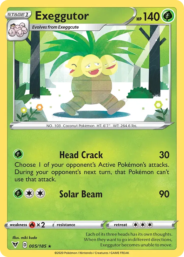 Exeggutor Vivid Voltage 5