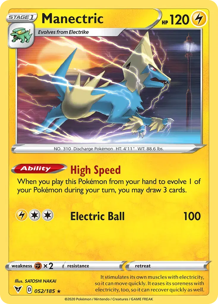 Manectric Vivid Voltage 52