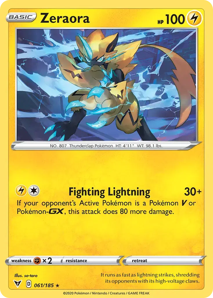 Zeraora Vivid Voltage 61