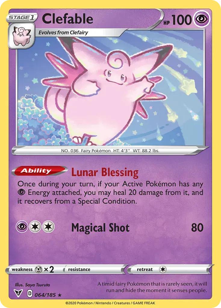 Clefable Vivid Voltage 64
