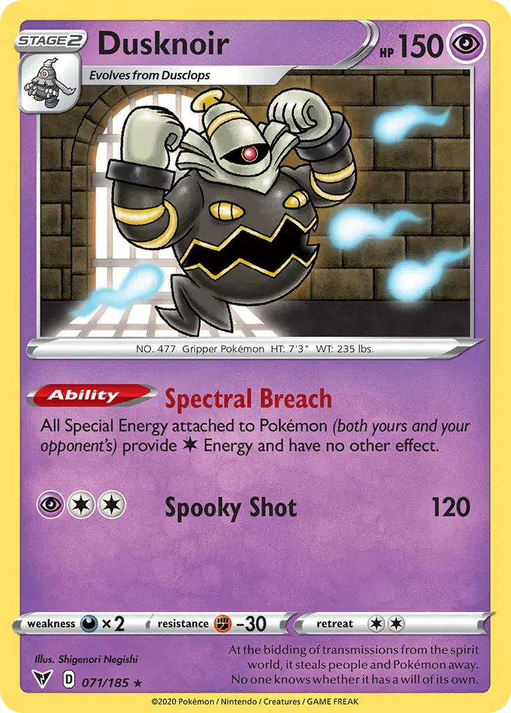 Dusknoir Vivid Voltage 71